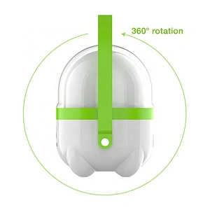 Hanging Hand 360 Degree Rotation Multi Function Micro USB Rechargeable Emergency Lantern  40 SMD Dimmable Camping Light