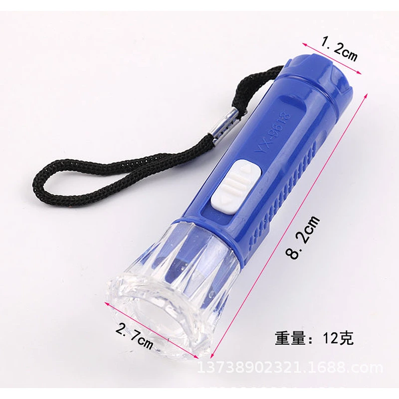 3*LR41 Button cell key LED Torch flashlight