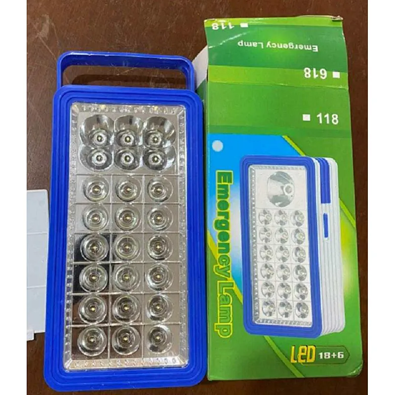 1W 6SMD 18SMD Cheap 3D battery led emergency Lamp