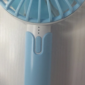 Wholesale price usb charging electric dc motor mini rechargeable stand hand portable fan power mute desktop fan