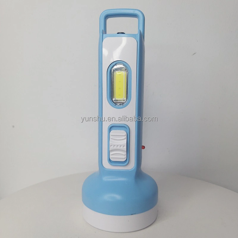 Cheap usb rechargeable waterproof led torch flash light flashlight with super bright side light for a camping fishing work lamp
