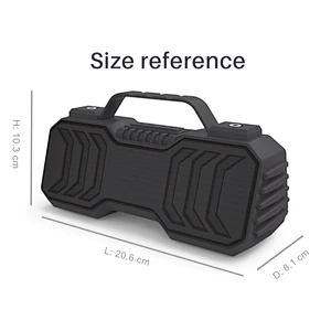 Portable home hi fi party box subwoofer tf card wireless speaker