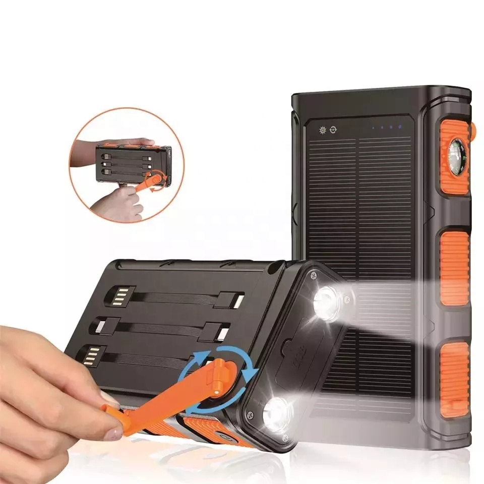 Large Solar Chargers 40000 mAh Solar Panel Charger For Laptop with Quick Charger USB-C for Camping Power Bank for Laptops