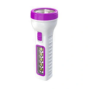 multipurpose rechargeable electric charge torch light led flashlight for outdoor activities