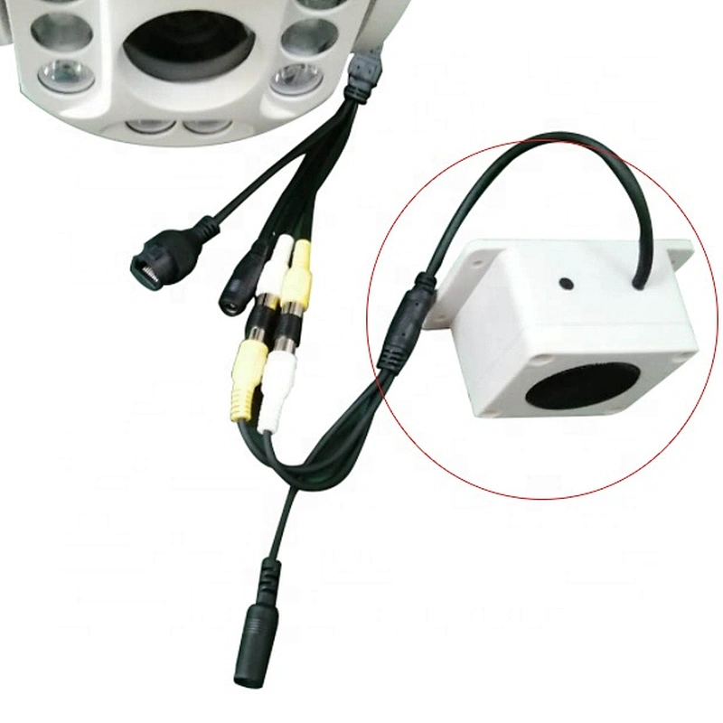 Wholesale mini network cctv camera external microphone speaker for camera nvr dvr system video voice record cctv accessories oem