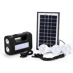 Portable Outdoor Mini DC LED Home Cheap Price GD 8017 smart solar lighting kits mini energy system