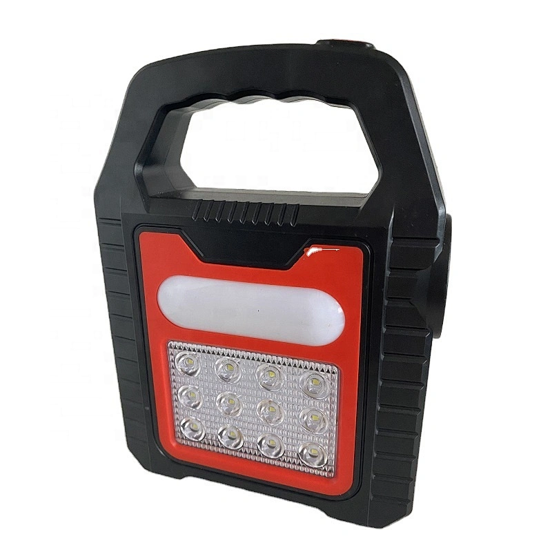 3 IN 1 Solar USB Rechargeable Brightest COB LED Camping Lantern Waterproof Emergency Flashlight LED Work Light