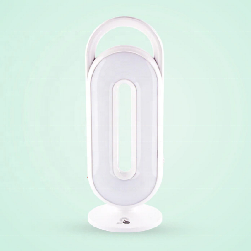 Hot sell solar powered 2900mAh battery camping 6W Long lasting Led rechargeable emergency light with soft touch control button