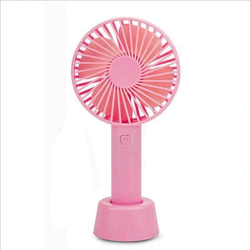 Hot sale Mini Portable Handfan Cool 3 speeds Small Usb Rechargeable Desk Fan With Built-in Battery