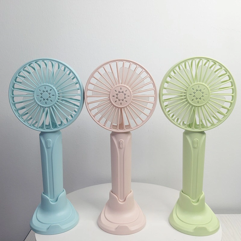Portable Rechargeable 18650 Battery Mini Handheld USB charging Summer Air Cooling Small Cute Fan With LED Light ac dc Motor