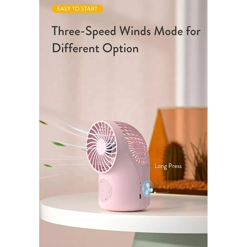 F8 top selling products portable fans 2 in 1 mini table air cooler fan portable air condition rechargeable fan with speakers