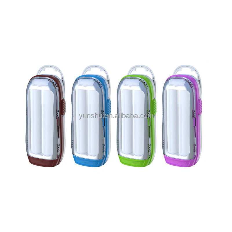 Portable lantern Rechargeable LED Emergency Light charger lamp with handle canoing lantern