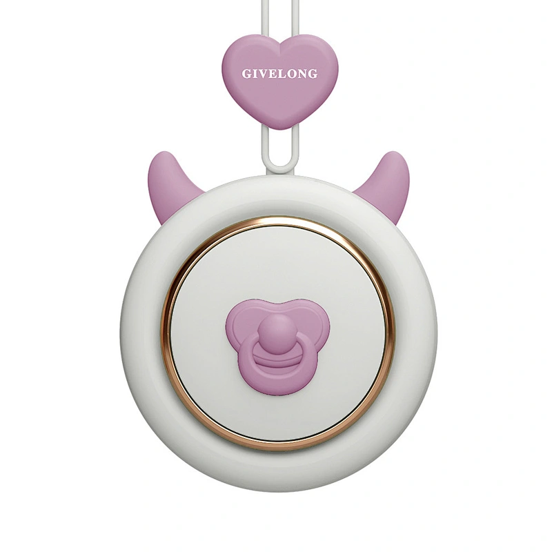 Pocket Size Cute Camera Style Hanging Free Neck Fan USB Rechargeable Battery Mini Fan With Hanging Rope