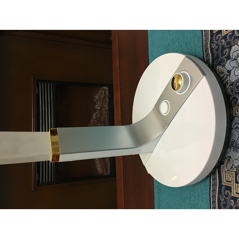 Custom recheargable battery portable mini dc motor foldable usb powered fast fan adjustable height emergency desk lamp