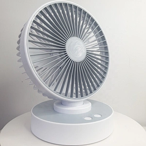 New Low Noise Battery Rechargeable Desktop fan Small Mini USB Desk Fan With Office Table