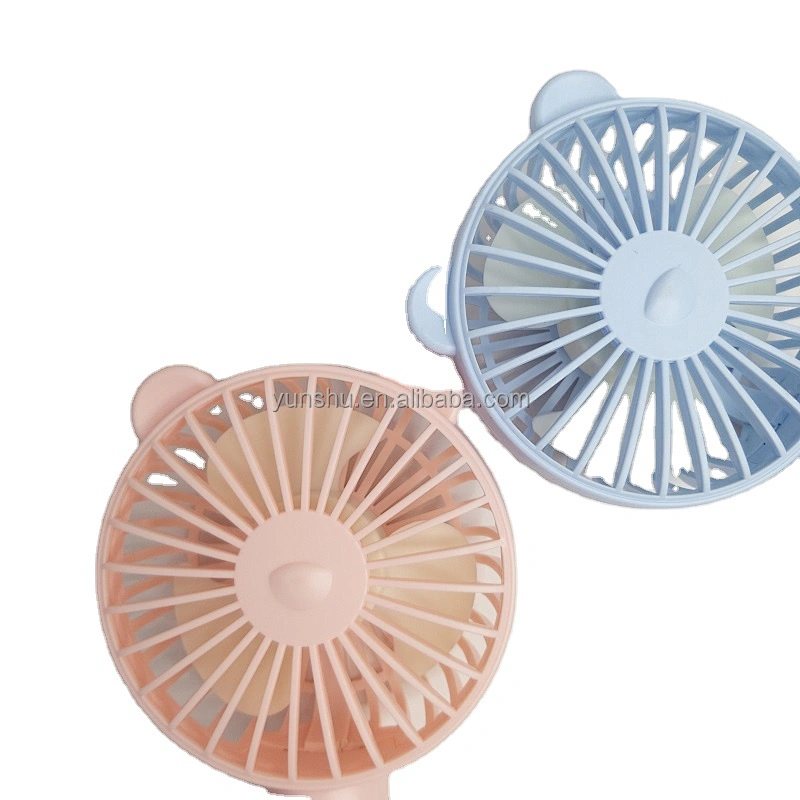 High quality waterproof rechargeable handheld flexible transparent mini kitty fan 2022 usb portable outdoor