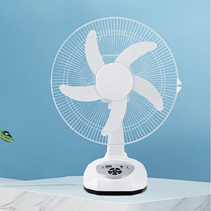 Wholesale price usb charging ac dc motor desk table portable air circulation oscillation fan for home 12 16 inch 16inch
