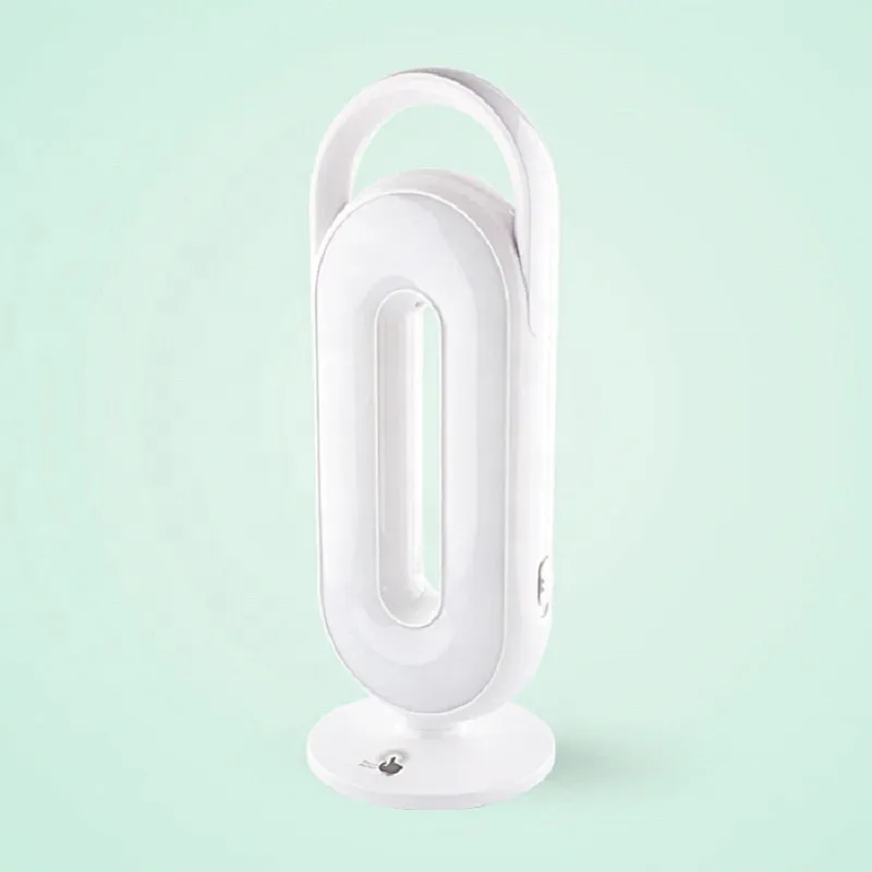 Hot sell solar powered 2900mAh battery camping 6W Long lasting Led rechargeable emergency light with soft touch control button