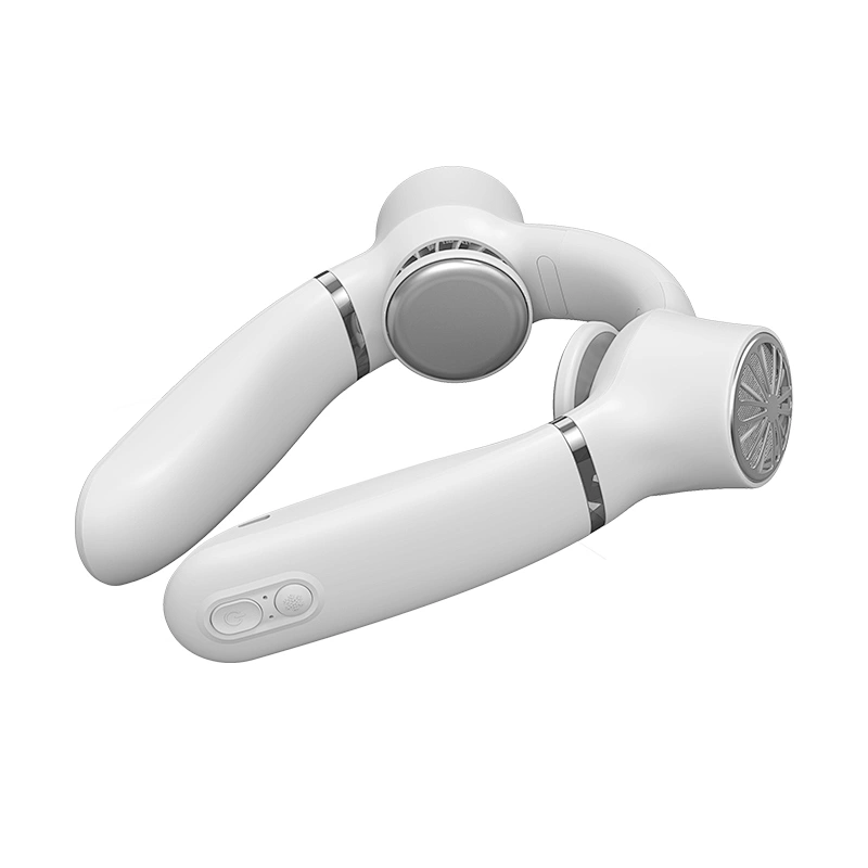 2023 New Arrival 4000mAh USB Recharge Portable Neck Fans Cooling Semiconductor Refrigeration Hanging Neck Fan