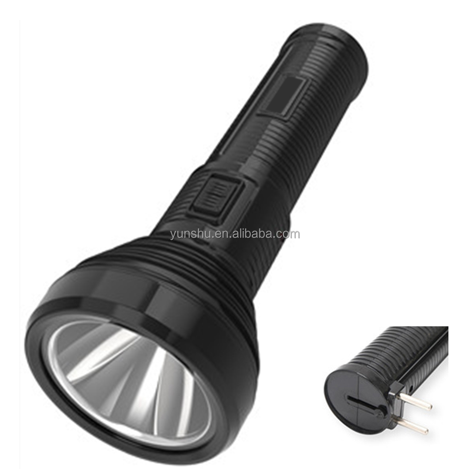 LED torch 800mAh  lithium battery rechargeable waterproof lantern flashlight direct Charging torch