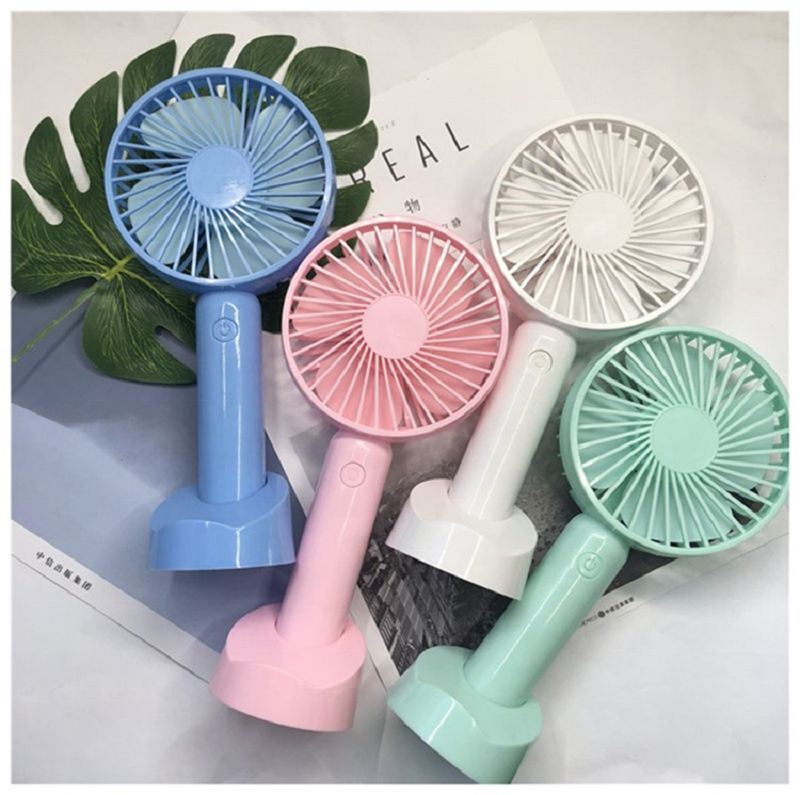 Small Handheld 3.7V 18650 battery Personal Cooling usb rechargeable Fan