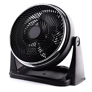 3-Speed High-Velocity Wall-Mountable Floor Fan Mid Size Whole Room 180 Degree Adjustable Tilt Turbo Force Air Circulator Fan