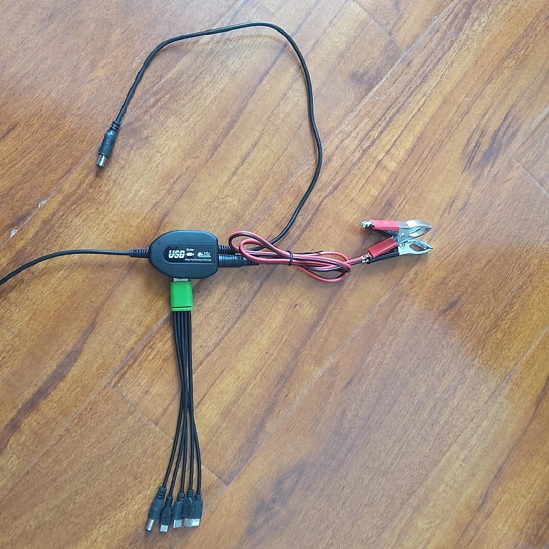 Factory Price 12W 15W Home solar panels Kit with DC cable and clip cable can Charge Mobile Power Bank and any other USB device