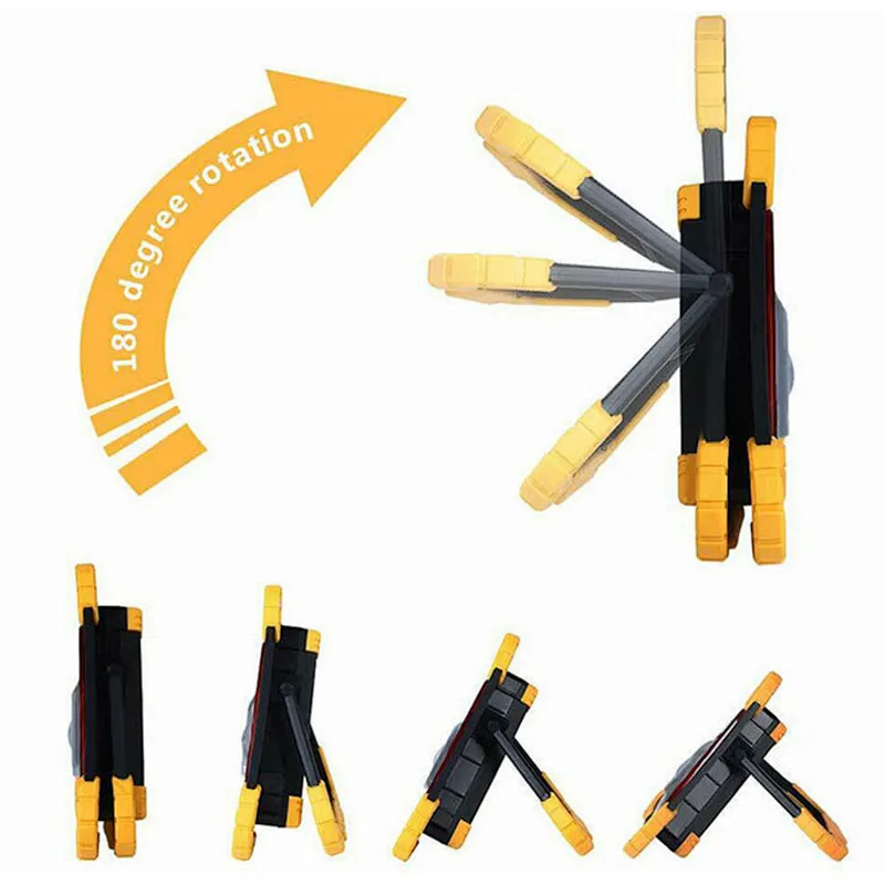 10W Red LED Triangle Roadside Warning Light 3*AA Dry Battery Multifunction Car Breakdown Emergency Triangle Safety Signal Light