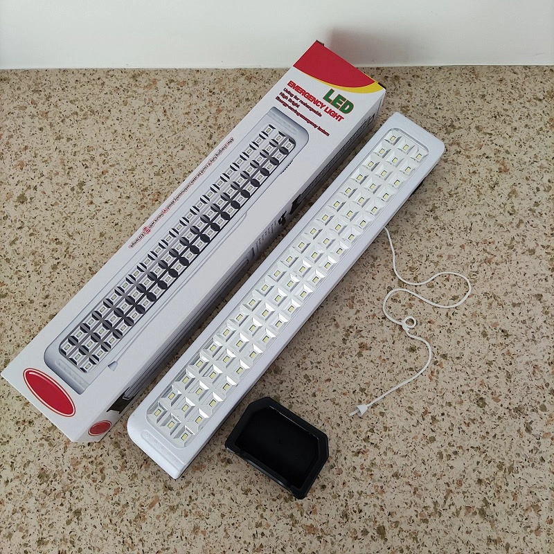 Home LED Emergency Light 2400mAh 60pcs 5730 SMD Portable Rechargeable Lighting LED Working Lamp