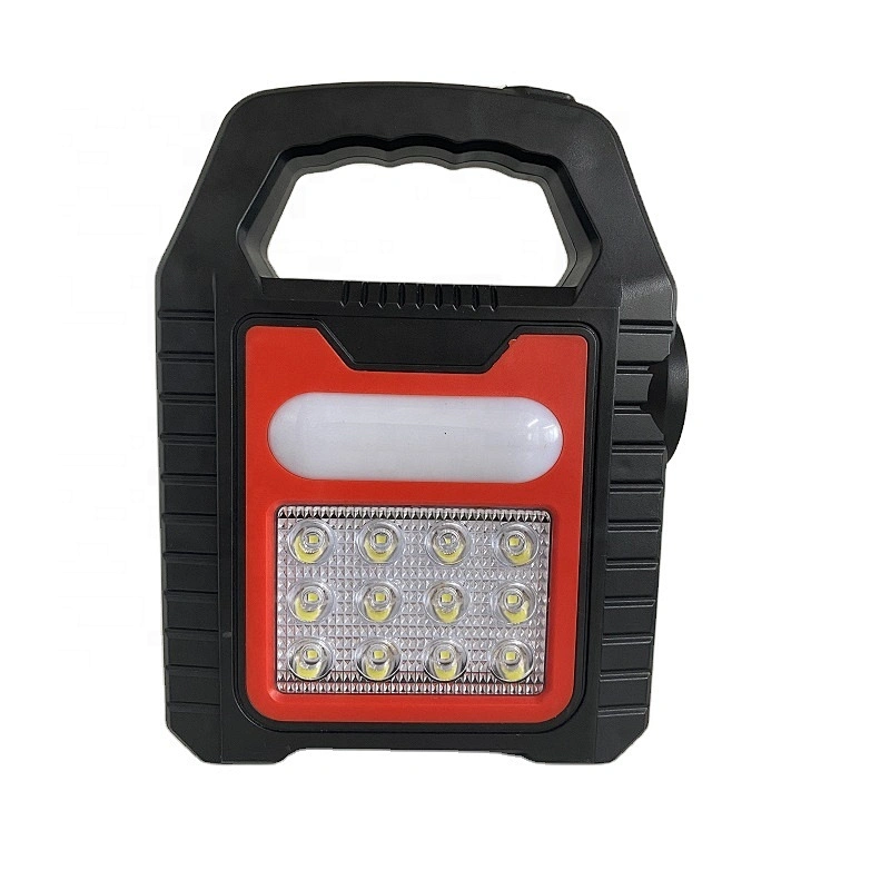 3 IN 1 Solar USB Rechargeable Brightest COB LED Camping Lantern Waterproof Emergency Flashlight LED Work Light