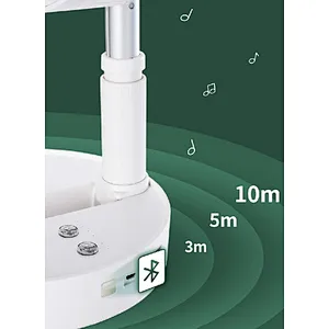 10000mAh Portable Telescopic USB Fan With Mist humidifier LED Light Power Bank speaker