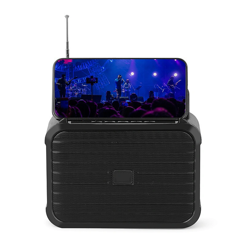 Smart wireless portable usb mini solar powered bluetooths speaker with led lamp lighting system