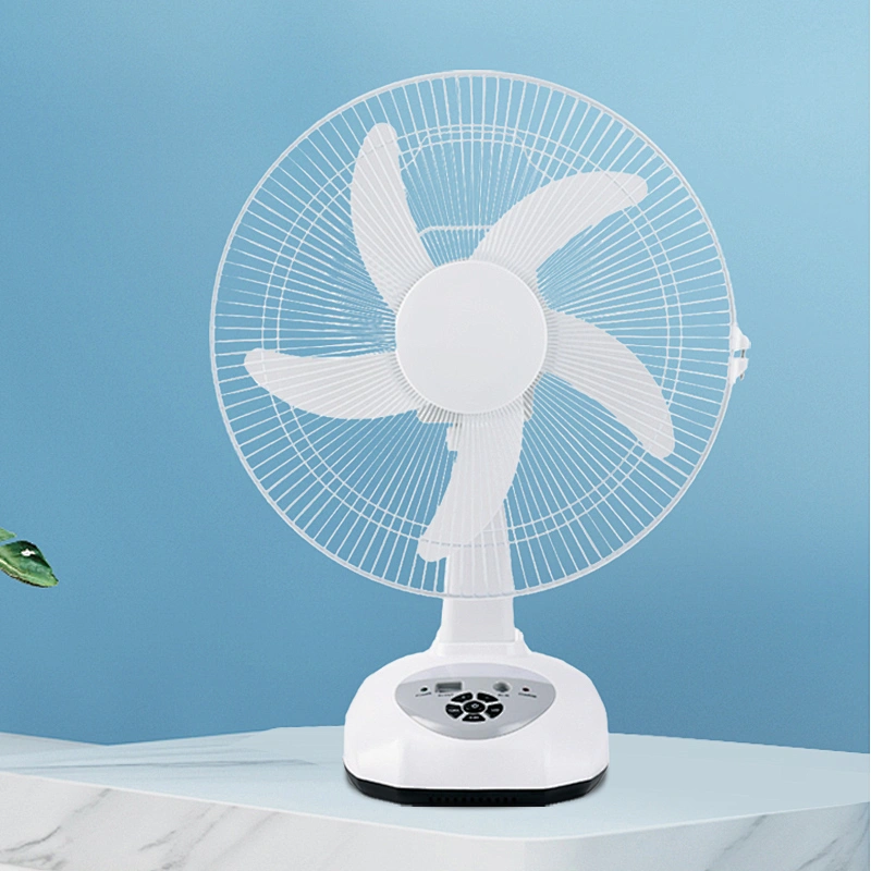 9 speed choice indoor outdoor rechargeable 12 inch solar and USB charging electric fan with 0.5 hour timing function