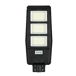 Outdoor 300 watts led solar panel sensor treet light all-in-one 300w in guangzhou shenzhen guangdong