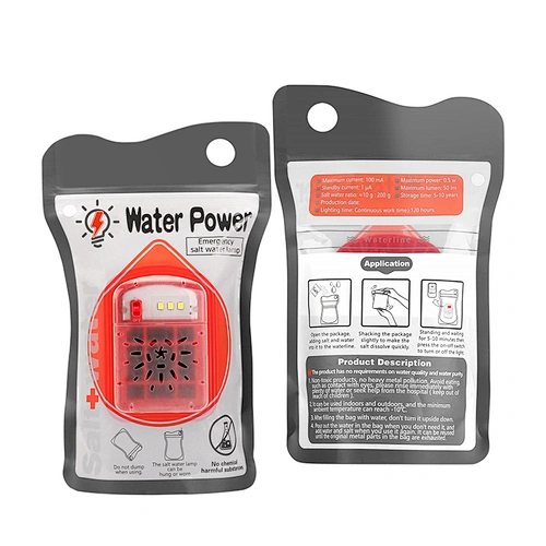 2023 Latest Reused Salt water LED Light And Brine lamp And Emergency Night Light  for Camping Outdoor