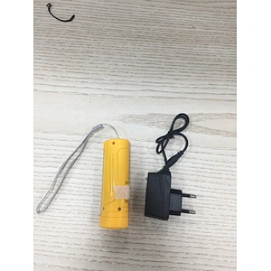 Good quality usb rechargeable portable led mini torch flashlight with high power side light adapter charger red green torcher