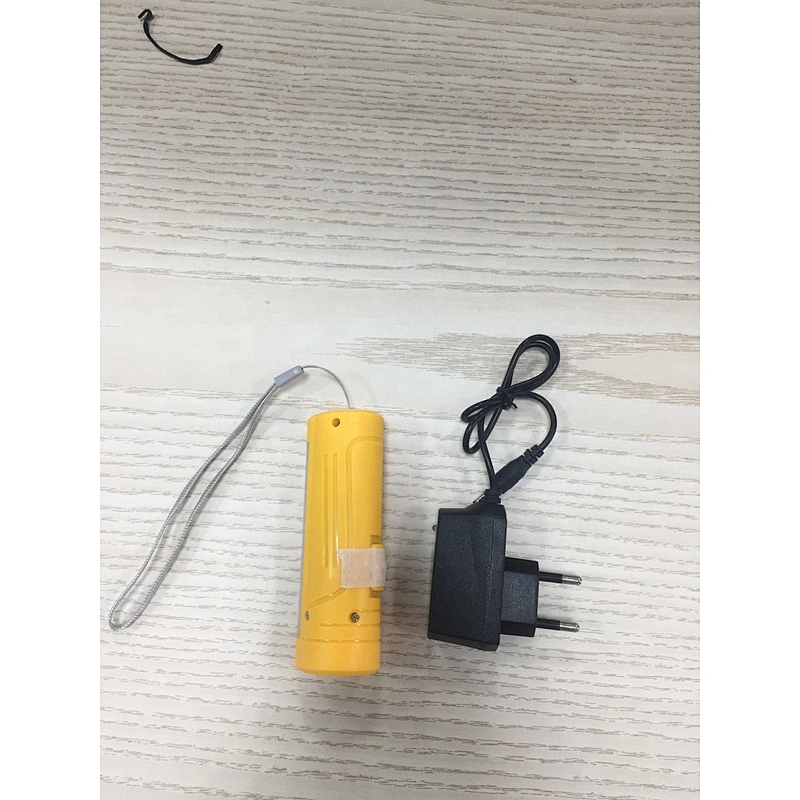 Good quality usb rechargeable portable led mini torch flashlight with high power side light adapter charger red green torcher