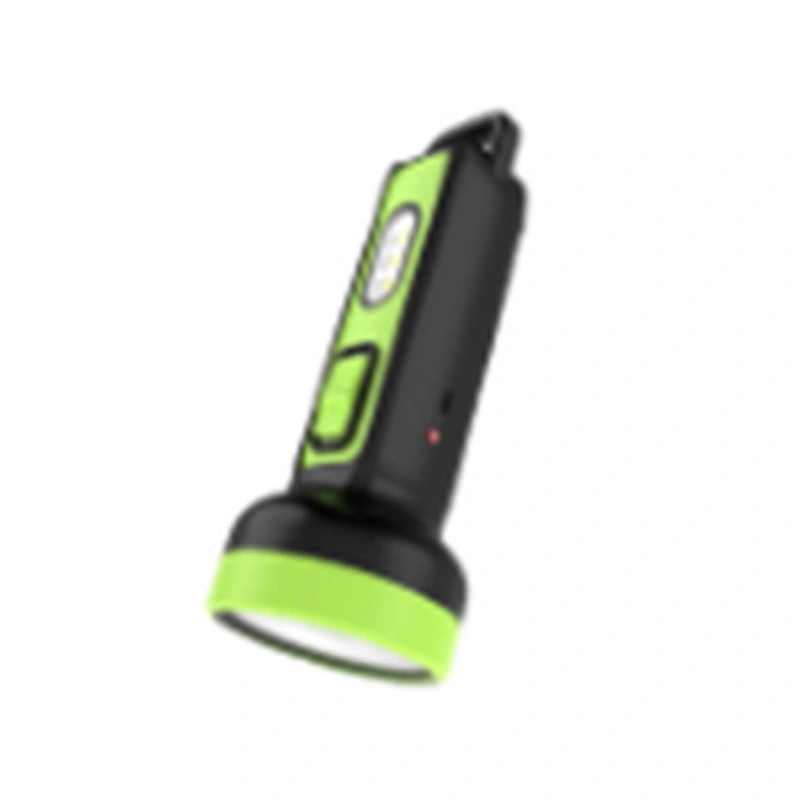 Cheap usb rechargeable waterproof led torch flash light flashlight with super bright side light for a camping fishing work lamp
