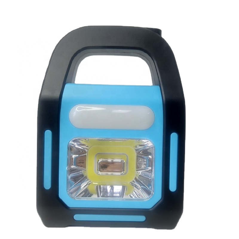 Cheap Portable 3*AA Battery COB Rechargeable Camping Lanterns USB emergency light With Power Bank High Power 3W 5W LED Lamp