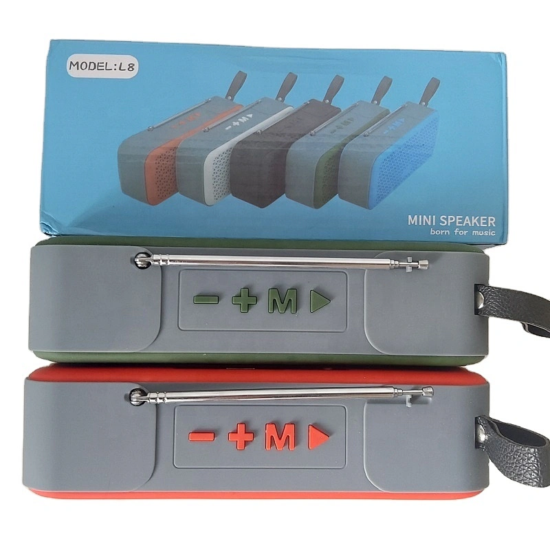 L8 wireless speaker portable subwoofer outdoor stereo mini USB speaker