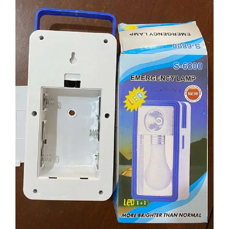 S-6800 Cheap 3D battery led emergency light