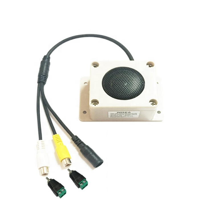 Factory price mini network security camera external microphone cctv speaker for audio smallest camera nvr dvr system