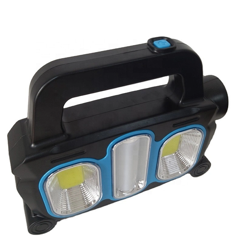 2022 rechargeable solar cob led camping light USB charging 3W tube multifunction camping lamp