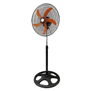 Room School Use 50W Copper Motor South Africa Turbo Pedestal Standing 18 Inch Plastic Grill Electric Fan
