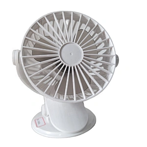 2022 small plastic DC motor 5 inch 3 blade usb charging portable clip bable fan