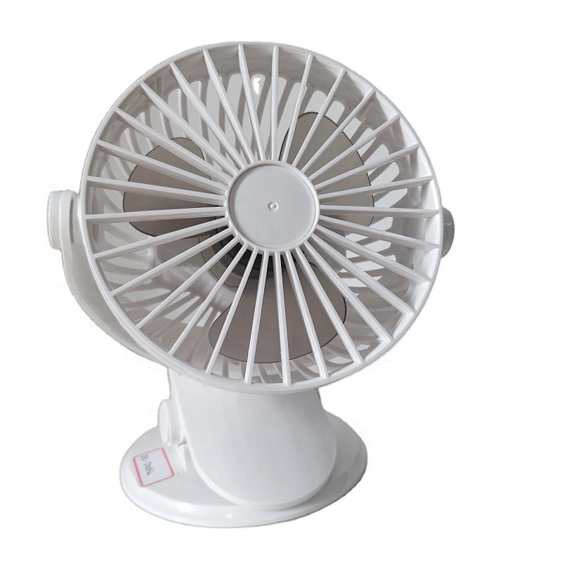 2022 small plastic DC motor 5 inch 3 blade usb charging portable clip bable fan