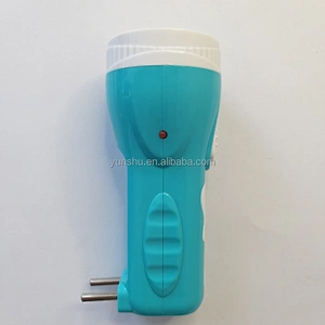 ABS plastic hot sale rechargeable mini torch led flashlight usb charger