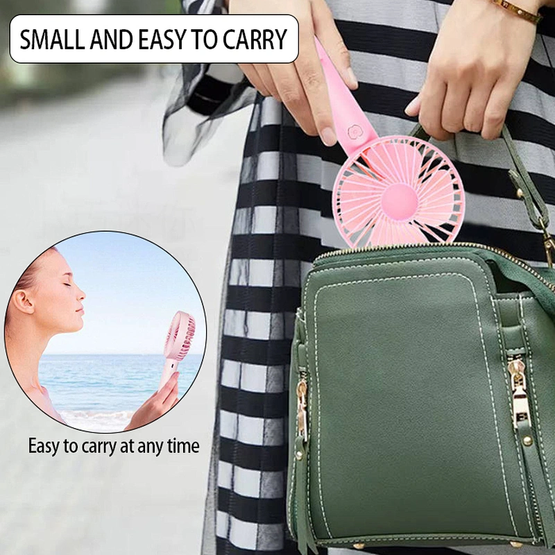 Factory HOT Wholesale Rechargeable Mini Fan Portable Macaron Handheld USB Fan N9 Foldable Clip Hand Fan
