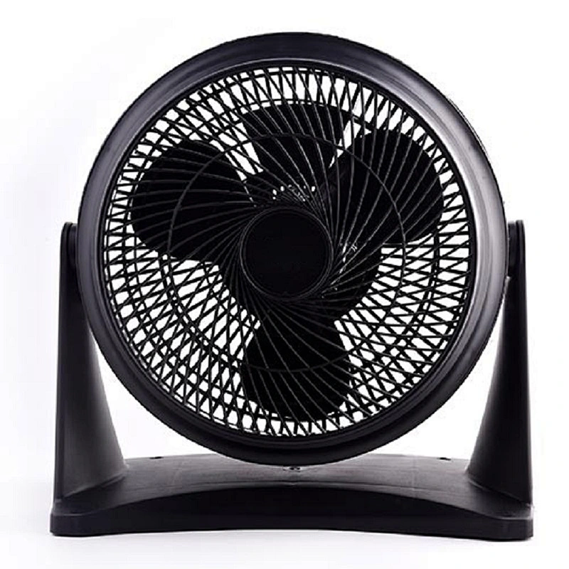 90 Degree Vertical Tilt Small Wall Fan 3 Speed Adjustable Desk 10inch Classic Air Circulator Portable Turbo Fan
