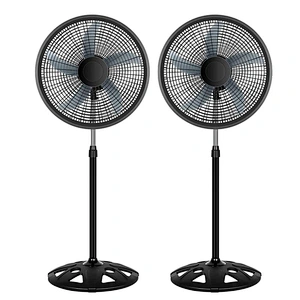 220V 240V Electric floor stand fan 18 inch 5 plastic blades many colors 70W high power industrial fan Africa South America hot
